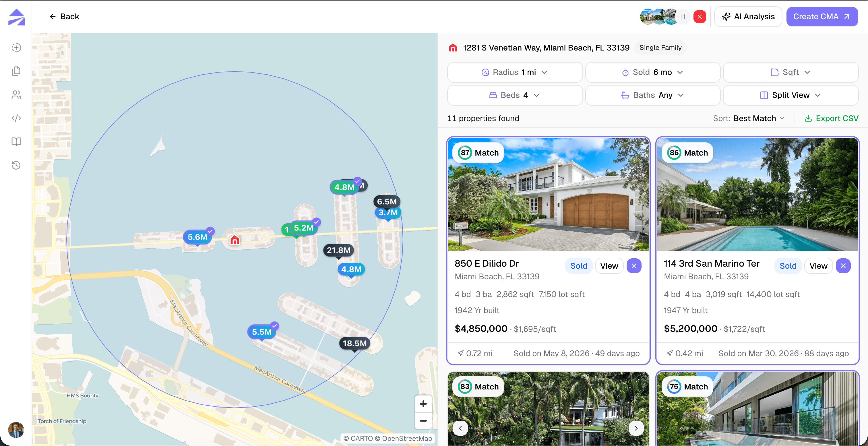 Plexerr — comp search results